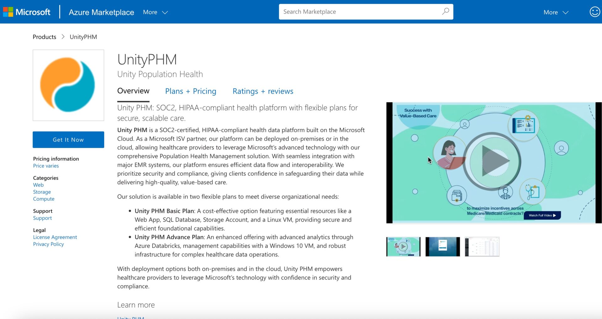 Microsoft Azure Marketplace
